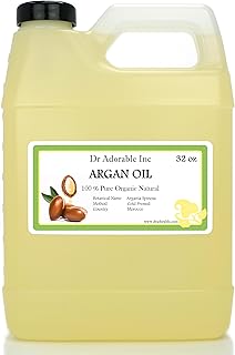 Dr Adorable - 32 oz - Argan Marrakesh Oil - 100% Pure Natural Organic Cold Pressed