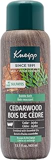 Kneipp Cedarwood Aromatherapy Bubble Bath - Good for a Luxurious Self-Care Experience - for Men Only - Vegan - Sulfate Free - 13.5 fl oz - Up to Eight Baths