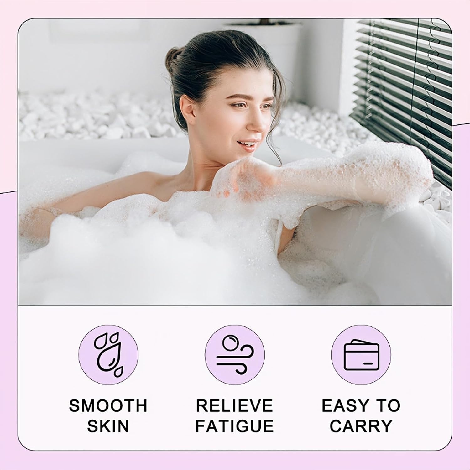 Handmade Bath Bombs Gift Set 4-Pack Handmade Spa Fizzies with Dried Flowers, Shea Butter & Essential Oils for Women, Relaxing & Moisturizing Self Care Kit.