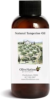 OliveNation Natural Tangerine Oil, Food Grade Essential Tangerine Oil for Candy, Chocolates, Baking, Non-GMO, Gluten Free, Kosher, Vegan - 4 ounces