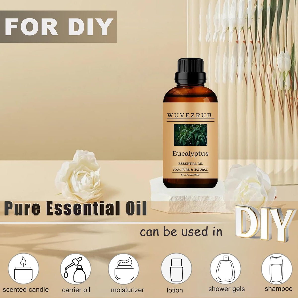 Eucalyptus Essential Oil for Diffuser