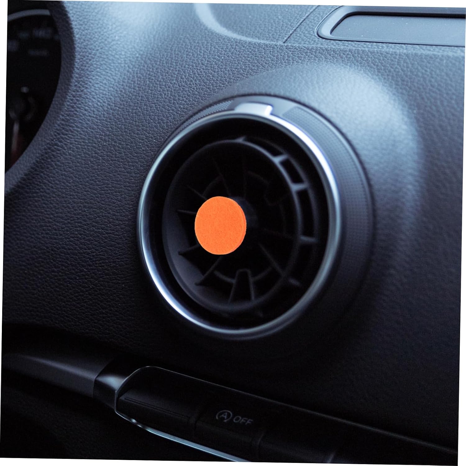 MAGICLULU 50pcs Unscented Aromatherapy Cotton Pads for Car Diffuser Versatile Essential Oil Diffuser Pads High Absorption Car Fragrance Air Freshener Compact Cotton for Odor Elimination