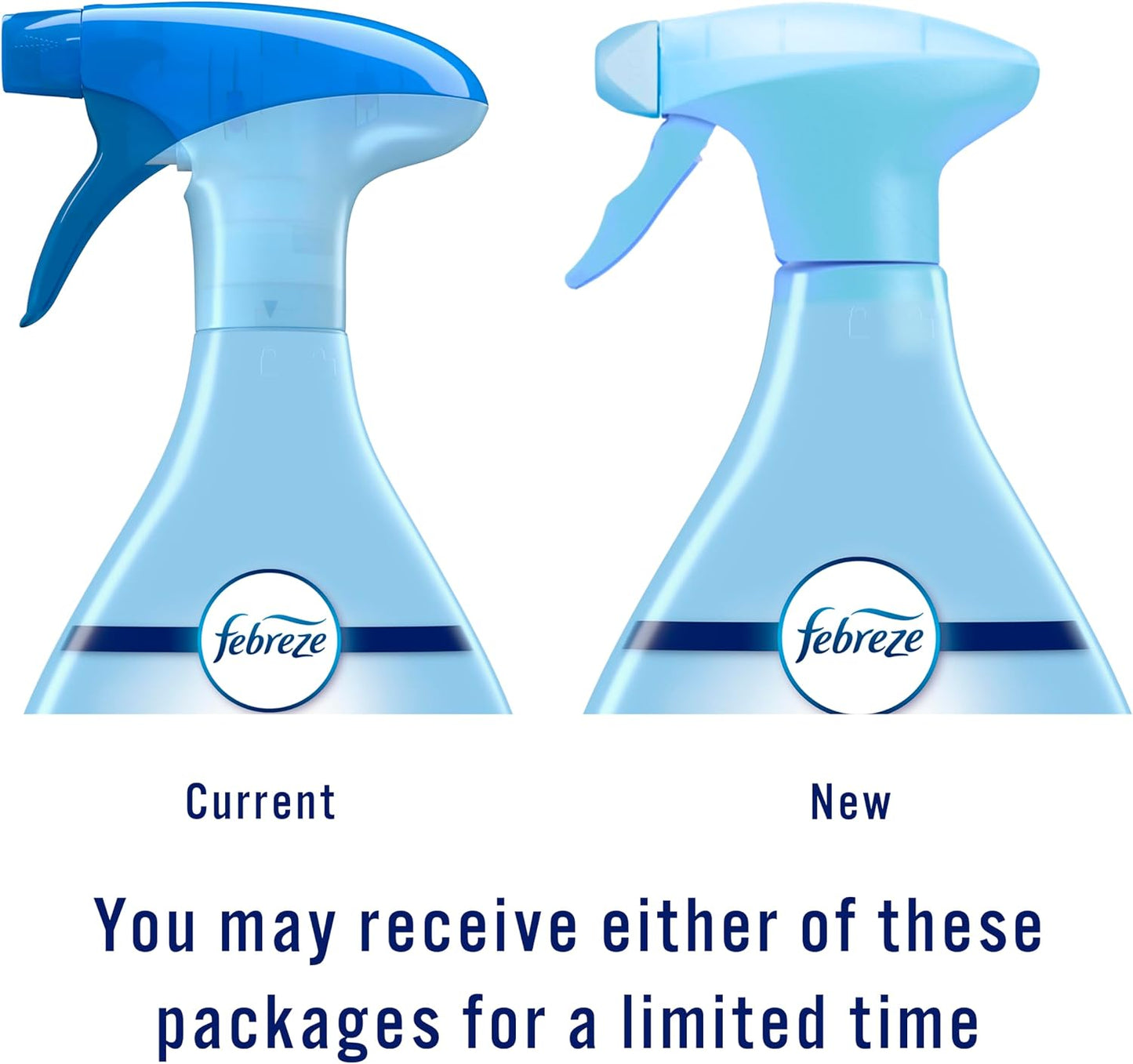 Febreze Fabric Spray & Carpet Heavy Duty Odor Fighter, Fabric Refresher, Multi-Use Deodorizer, Sneaker Balls Alternative, Couch & Linen Spray, Downy Calm & Rainforest Scents, 16.9oz, 2ct (1 of each)