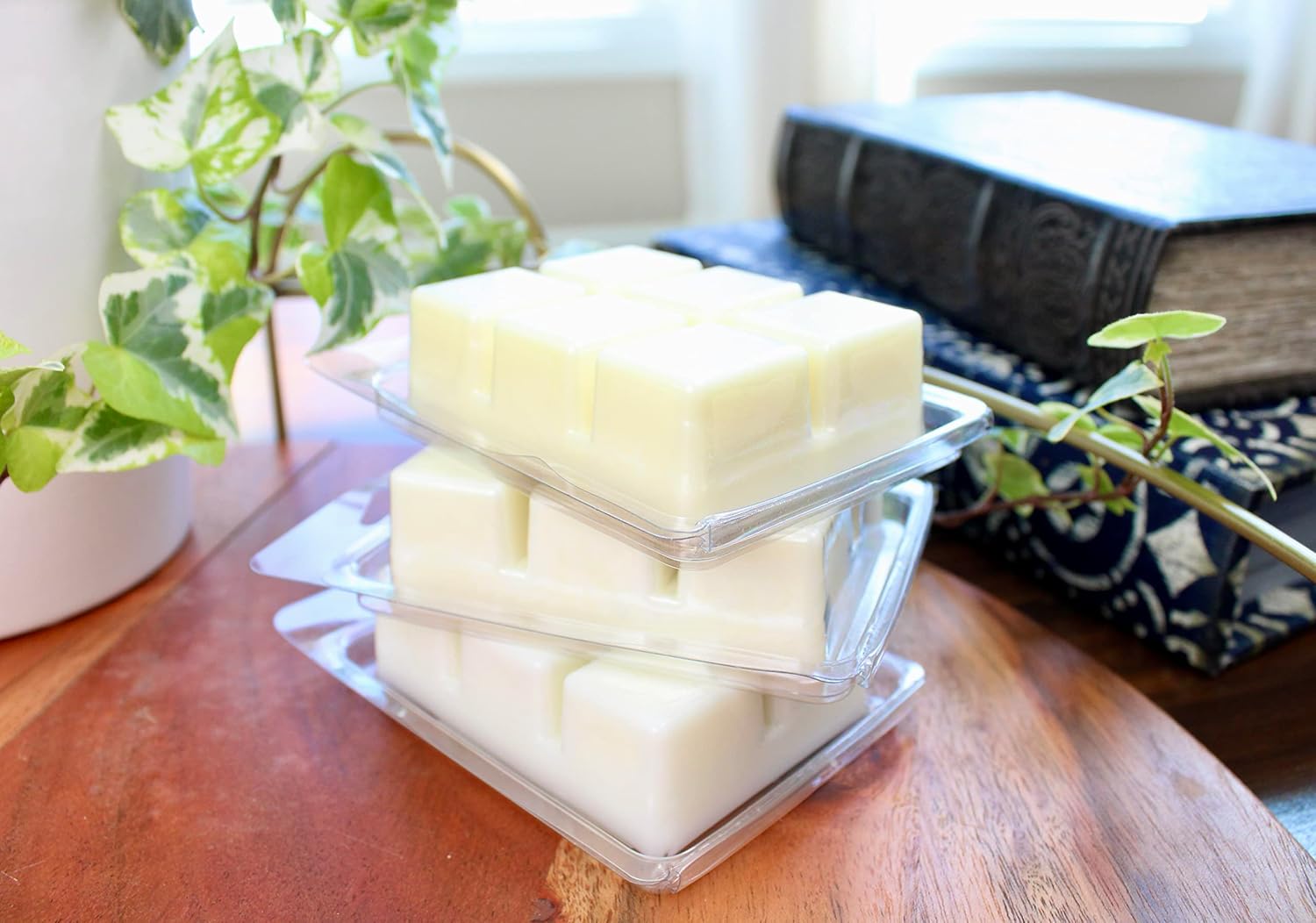 Soy Wax Melts | 2.5oz. Wax Melt | Soy Wax Melt Handmade | Scented Natural Soy Wax Melt | Clamshell Wax Melt (Apples & Maple Bourbon)
