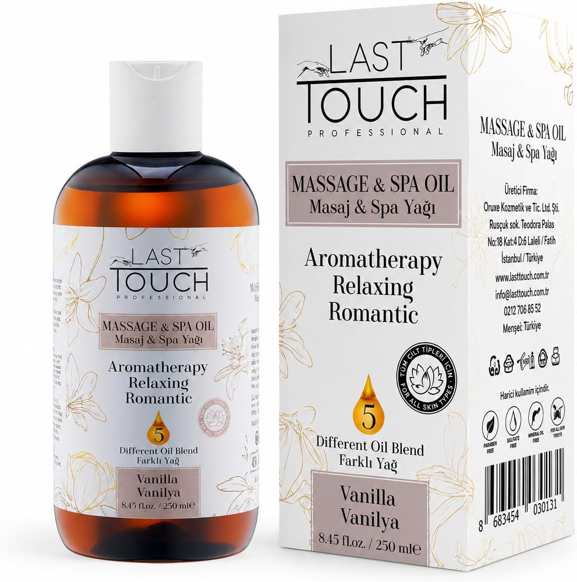 Vanilla Massage Oil for Couples