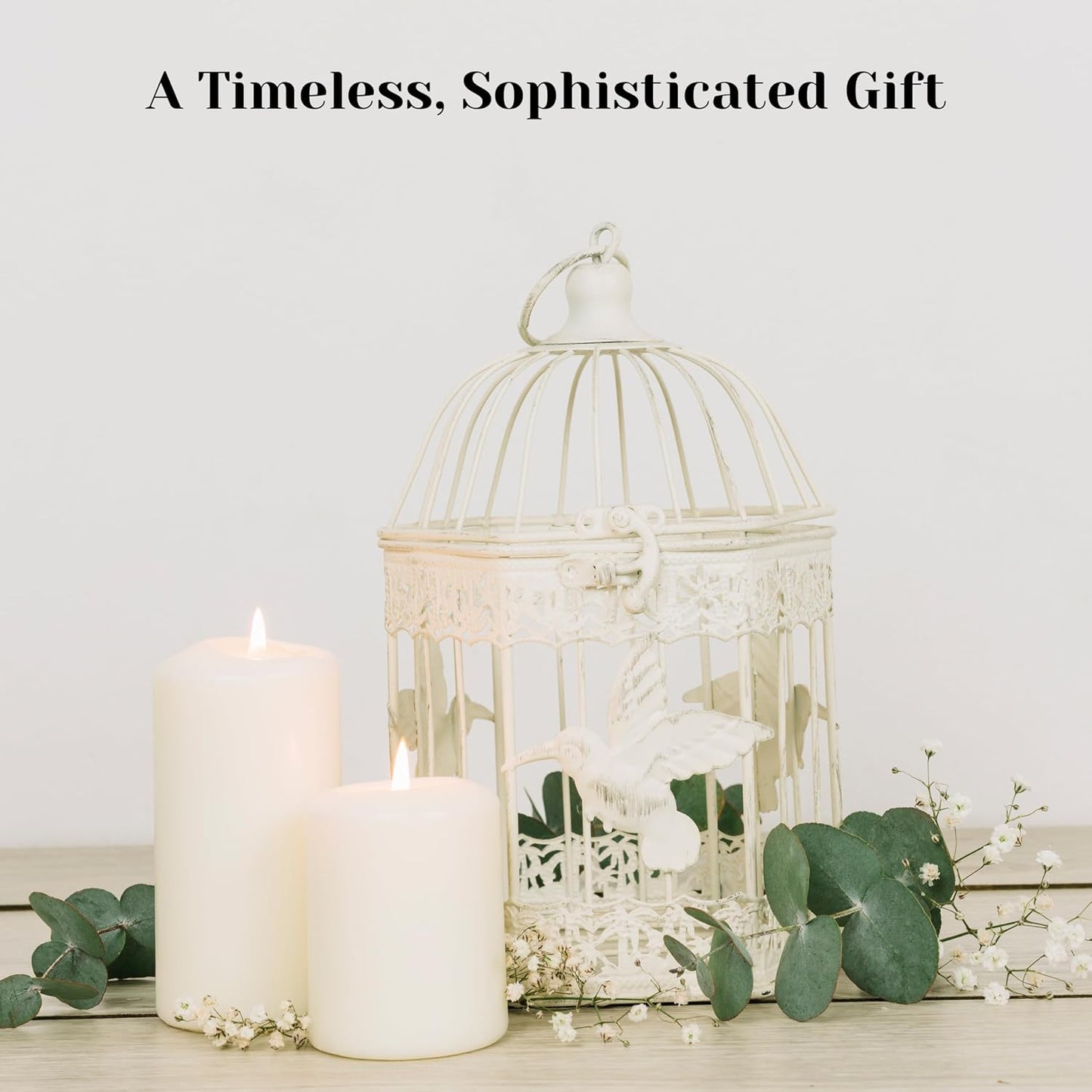 White Jasmine Scented Votive Candles, Set of 12-1.25" Wax Candles for Home, Scented 10 Hour Burn Time - Aromatherapy, Spa Ambiance, Table Centerpieces & Home Décor