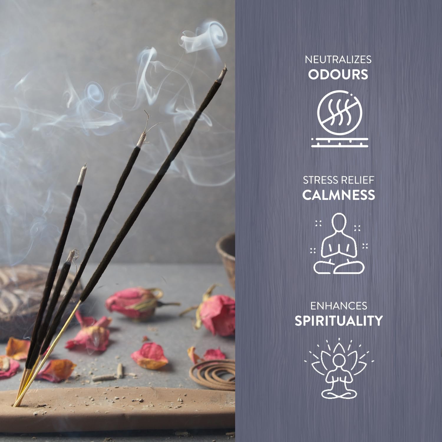 Hem Blue Sage Incense Sticks (120 Sticks, 6 Boxes Inside) - 9 Inches Long, 20g per Box - for Meditation | Rituals | Promotes Relaxation and Rejuvenation.