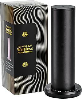 Waterless Essential Oil Diffuser,Aromatherapy Diffusers,Scent Diffusers for Home,Large Room, Hotel Scent Diffuser, 1000sq.ft, Aroma Diffusers (Black)