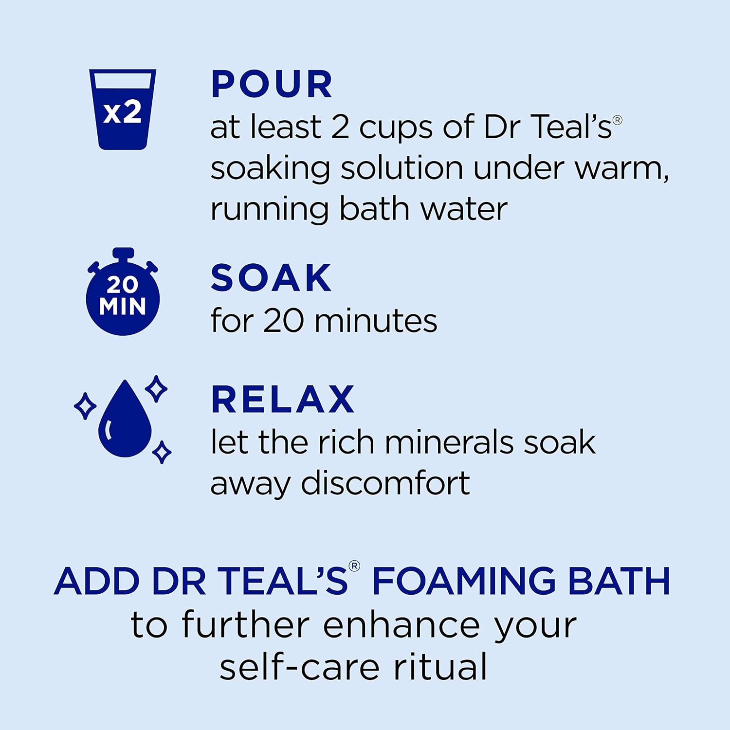 Dr. Teal's Epsom Salt Soaking Solution, Soften & Nourish with Milk and Honey, 48 Oz