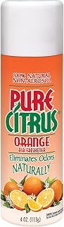 Pure Citrus NA228-6 All-Natural Non-Aerosol Odor Eliminator (Orange) Pack of 6, 4 oz