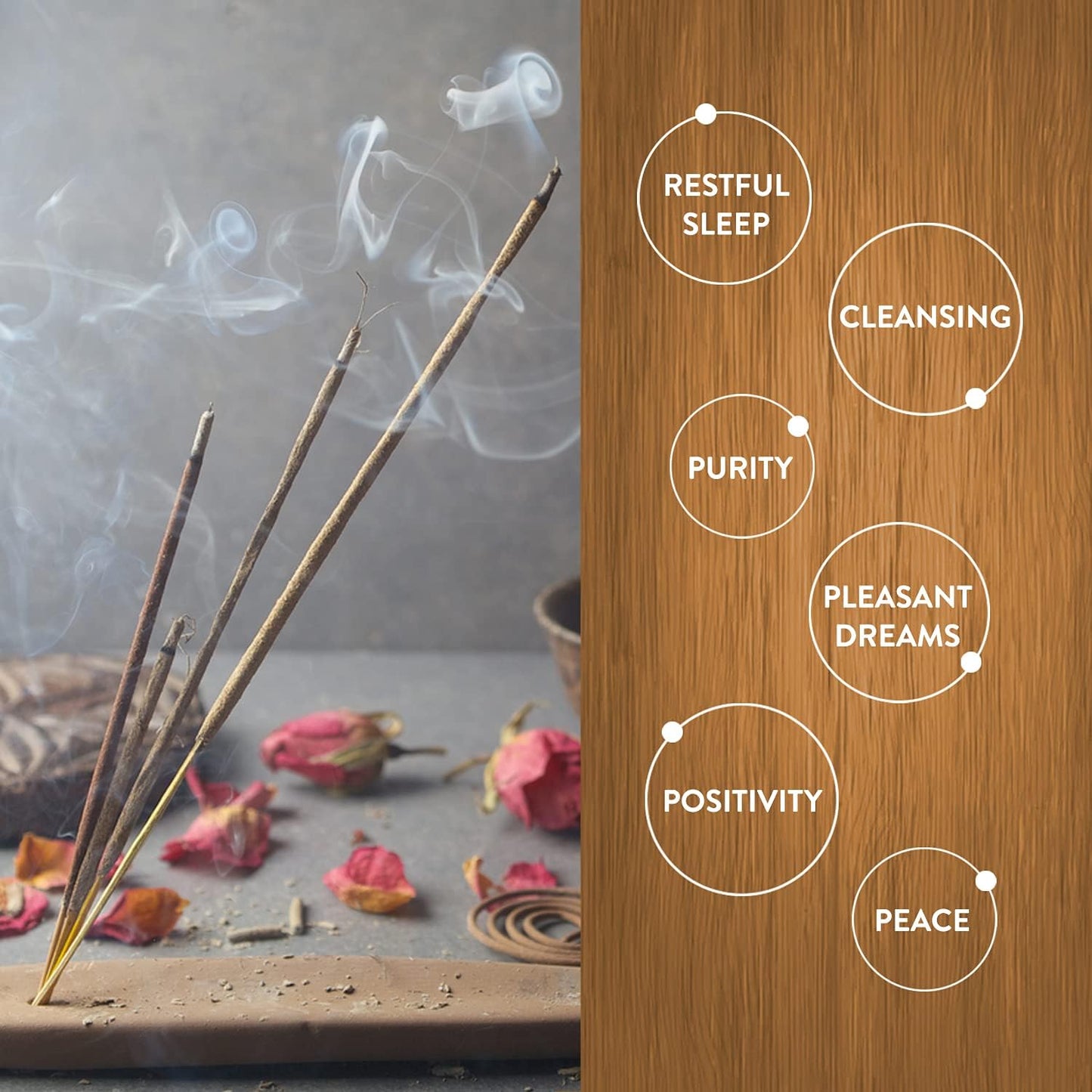 HEM Masala Assorted Natural Masala Cleansing Incense Sticks - 12 Packets (15g Each) | Natural Fragrance for Aromatic Rooms | Odor Remover Incense for Stress Relief & Relaxation