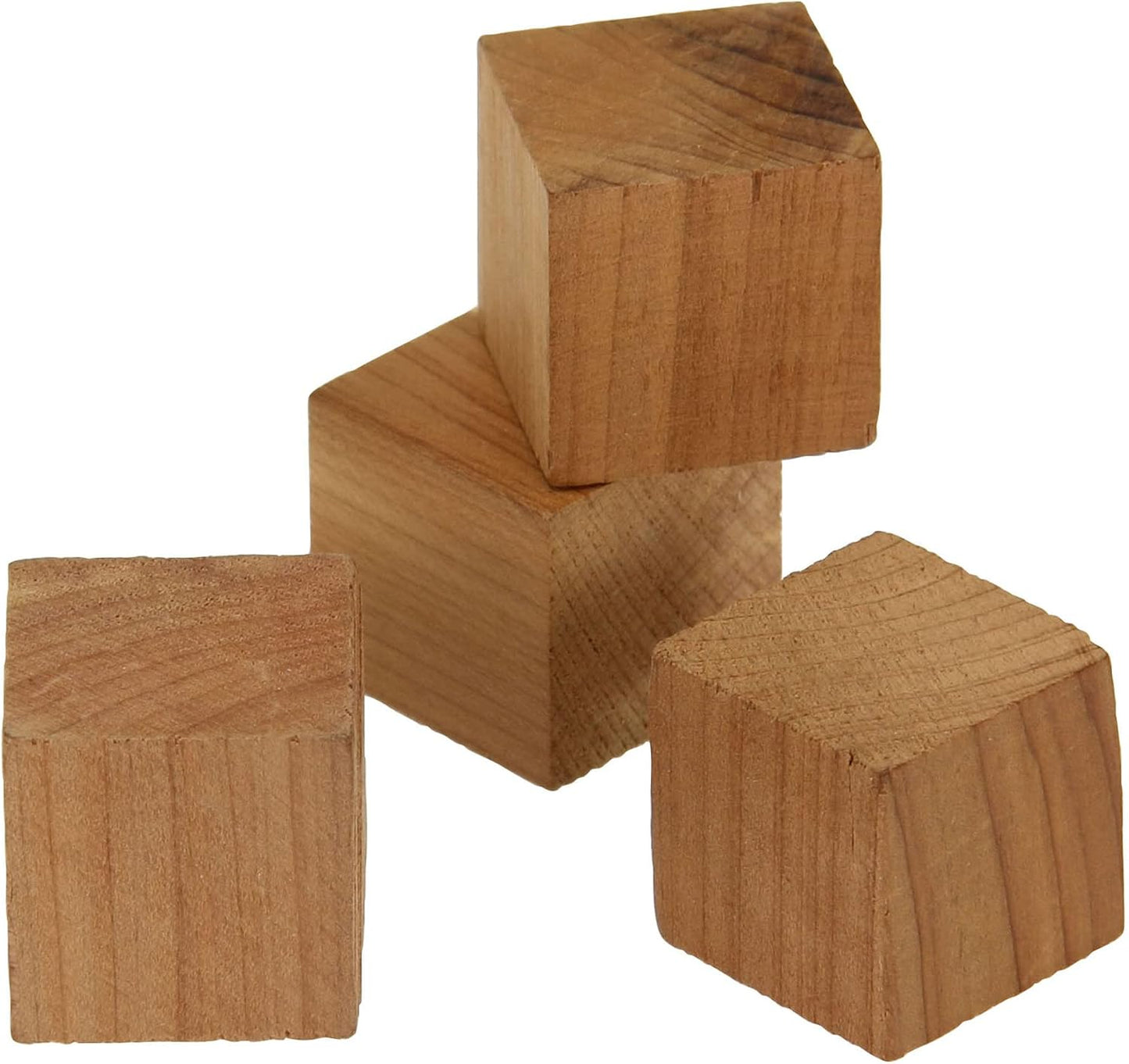 Household Essentials 56 Piece Cedar Closet Variety Pack, 4 Hang-Ups, 20 Rings, 20 Cubes, 8 Blocks and 4 Sachets