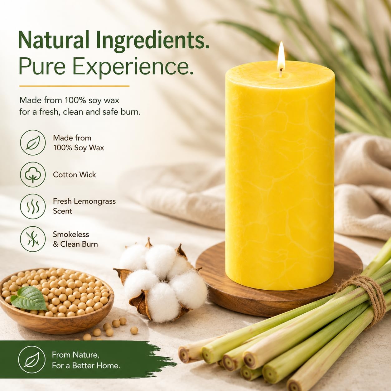 Citronella Candles Outdoor,Large Citronella Pillar Candles, 2x4 Inch,Summer Outdoor Candles Bulk for Home,Scented Candles for Patio,Wedding Candle Decoration Candle jar-Candles