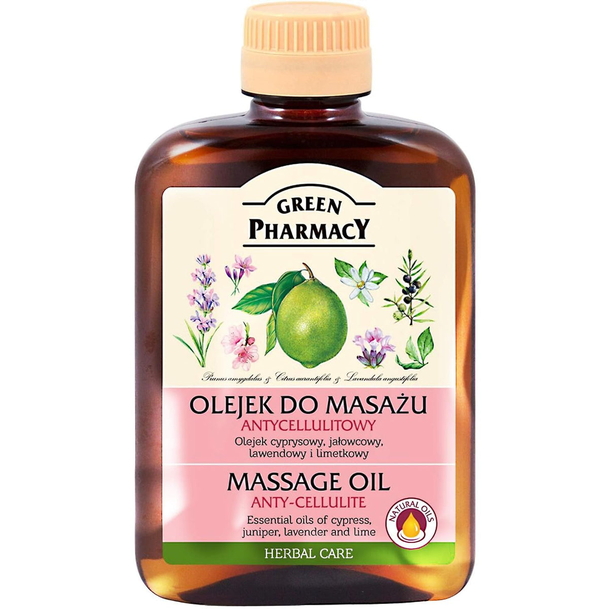 Anti-Cellulite Massage Oil - Helps Reduce Cellulite by Encouraging Lymph Flow - Essential Oils of Juniper