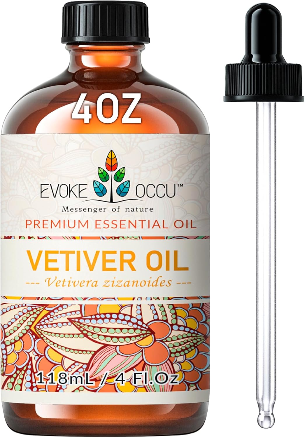 EVOKE OCCU Cedarwood Essential Oil and Vetiver Essential Oil - 4 Fl Oz