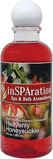 inSPAration Spa and Bath Aromatherapy 118X Spa Liquid, 9-Ounce, Heavenly Honeysuckle