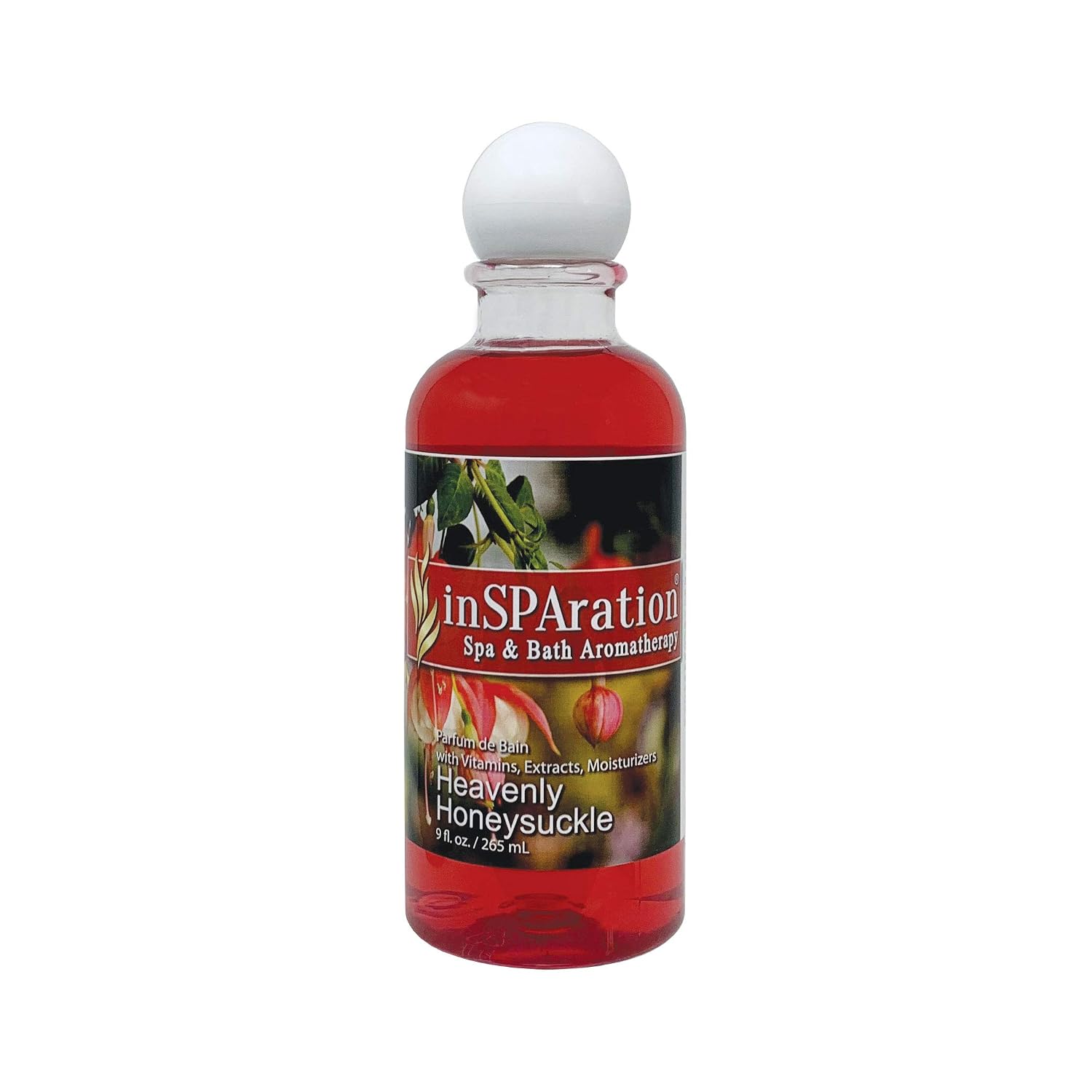 inSPAration Spa and Bath Aromatherapy 118X Spa Liquid, 9-Ounce, Heavenly Honeysuckle