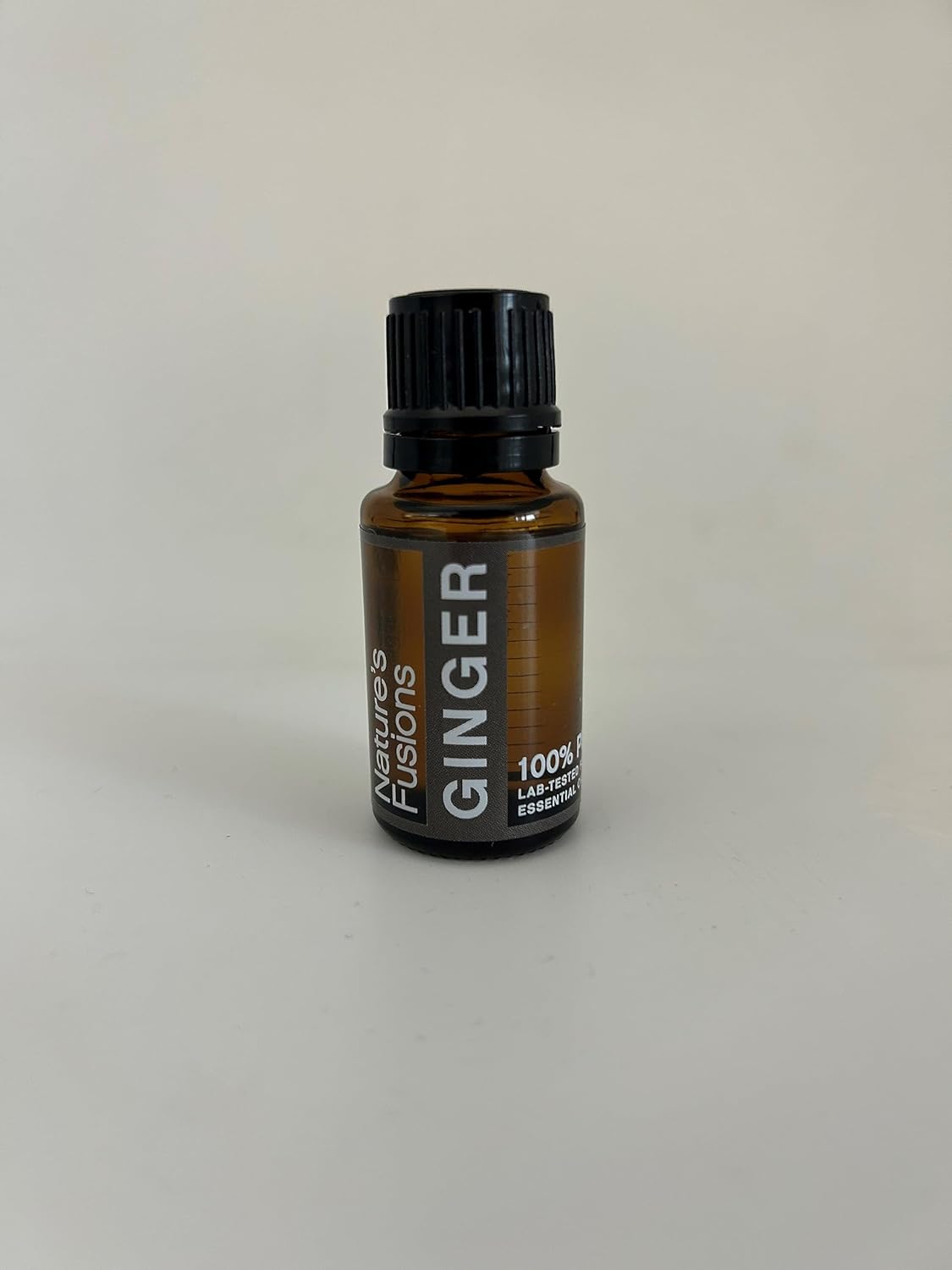 Nature's Fusions Ginger Root, 100% Pure and Natural Essential Oils, Undiluted, Therapeutic Grade for Aromatherapy and Topical Use, .5 Fl Oz (Pack of 1) (15 mL)