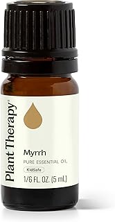 Plant Therapy Myrrh Essential Oil 100% Pure, Undiluted, Natural Aromatherapy, Therapeutic Grade 5 mL (1/6 oz)