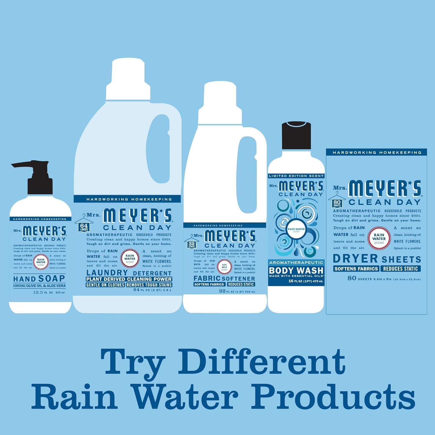 Mrs Meyer's Rain Water Room Freshener, 236 ML