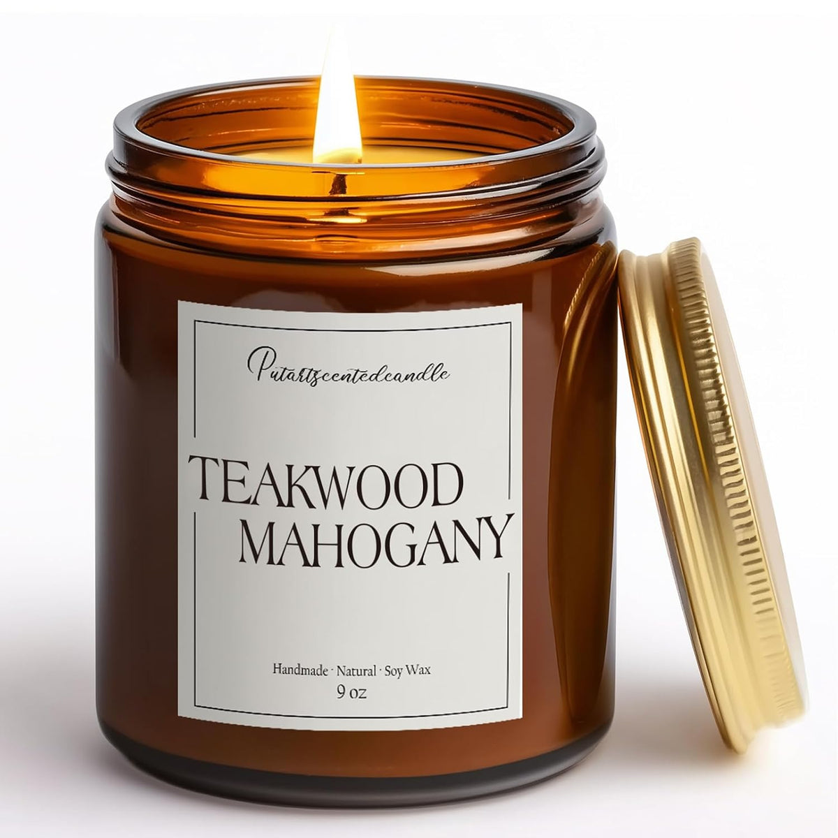 Mahogany & Teakwood Highly Scented Candles for Home