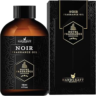 Handcraft Blends Hotel Fragrance Oil Noir Scent – Luxury Fregnance Collection Diffuser Oil Scents for Home Cold Air Diffusers – Aromatherapy Fragrance Oil Inspired by Escapade Scent Oil – 4 Fl Oz
