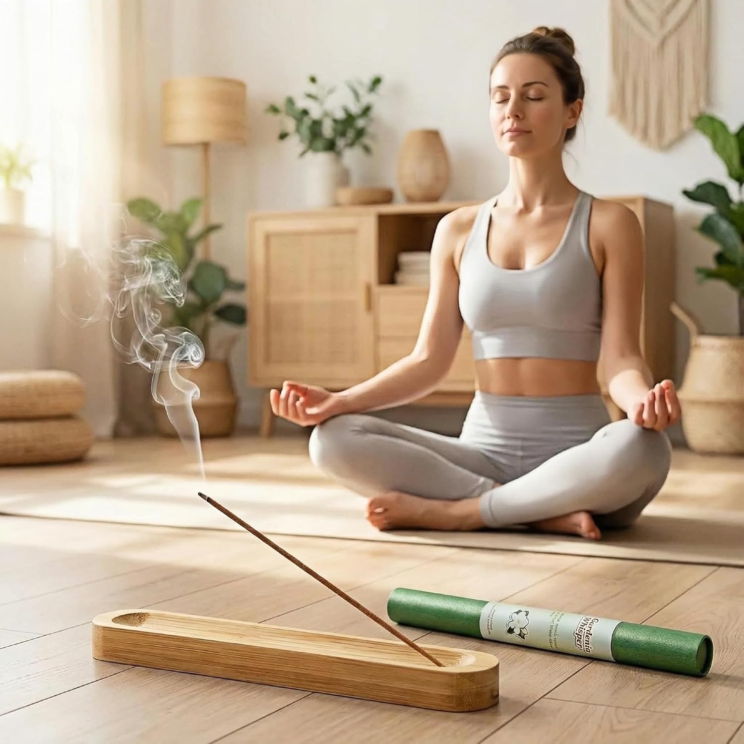 8 Scents Incense Sticks Variety Pack - 200 Bulk Sticks, Sandalwood Floral & More, 7.87 Inch Long Lasting Natural Aromatherapy Incense for Meditation Yoga Home Fragrance