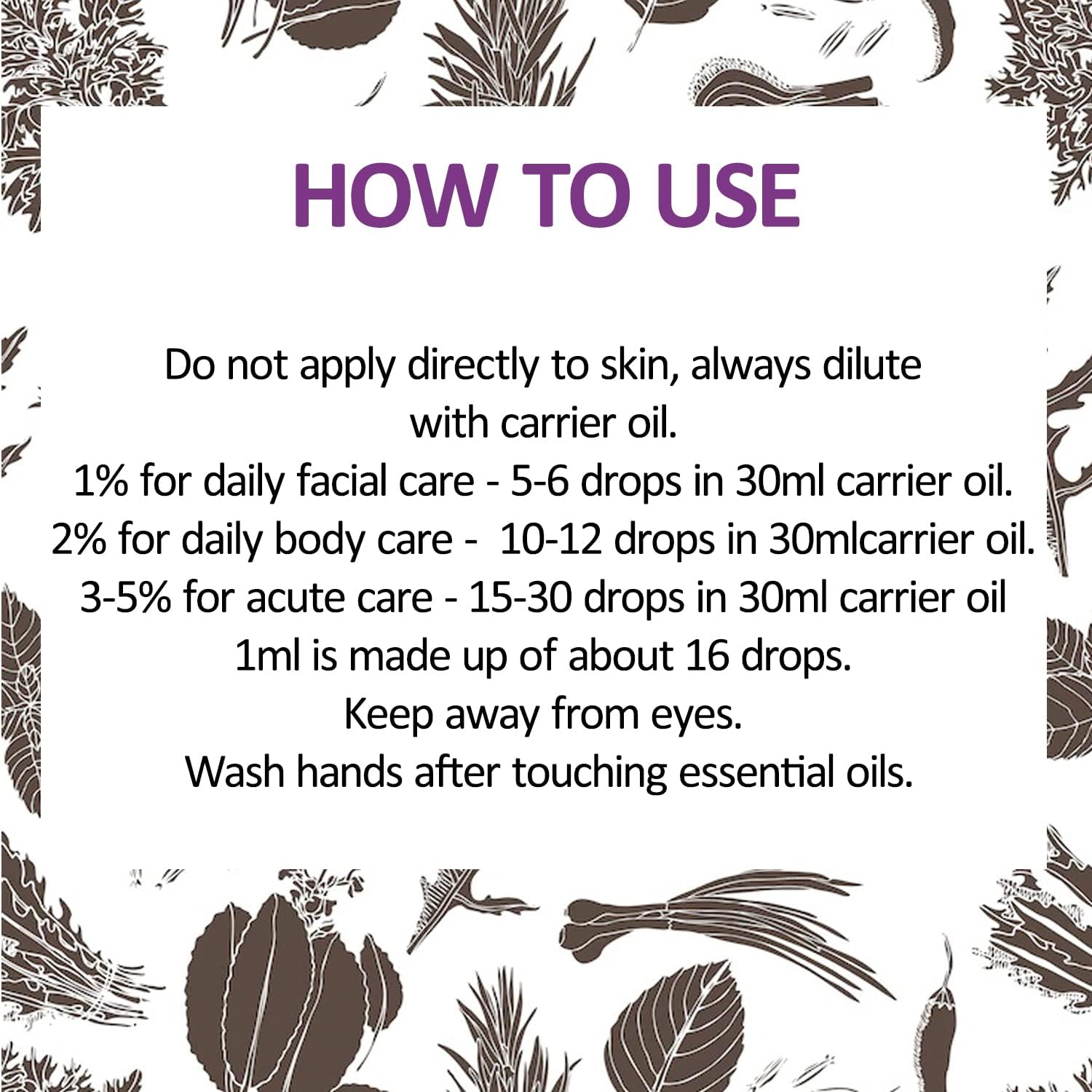 Deve Herbes Pure Niaouli Essential Oil (Melaleuca quinquenervia) Steam Distilled 10ml (0.33 oz)