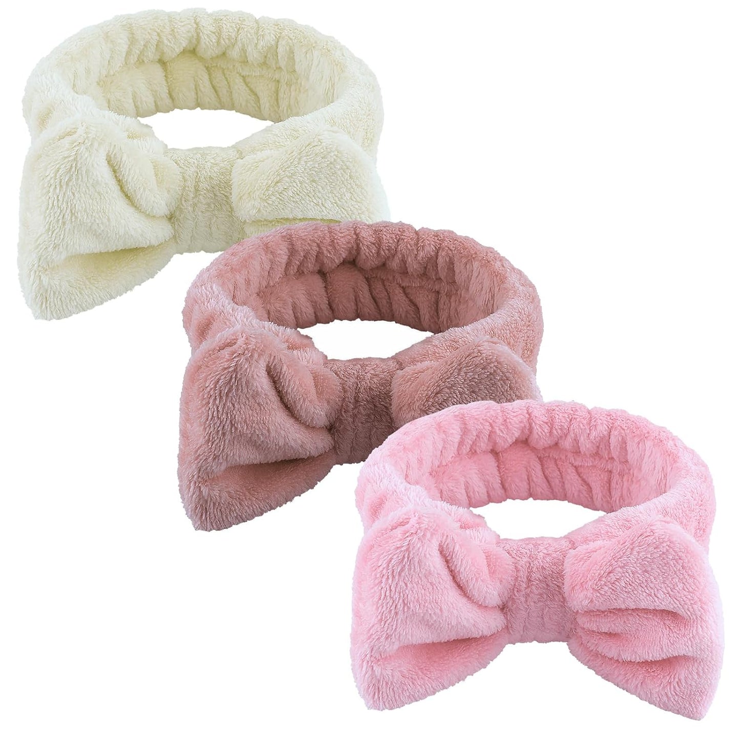 WSYUB Spa Headbands, Makeup Headband,Bow Headband for Washing Face skincare headbands for women,Easter Basket Stuffers Gifts