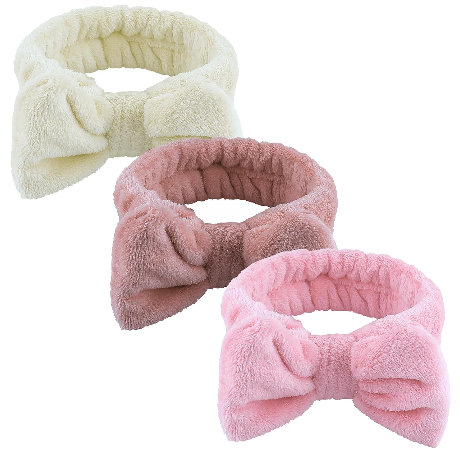 WSYUB Spa Headbands, Makeup Headband,Bow Headband for Washing Face skincare headbands for women,Easter Basket Stuffers Gifts