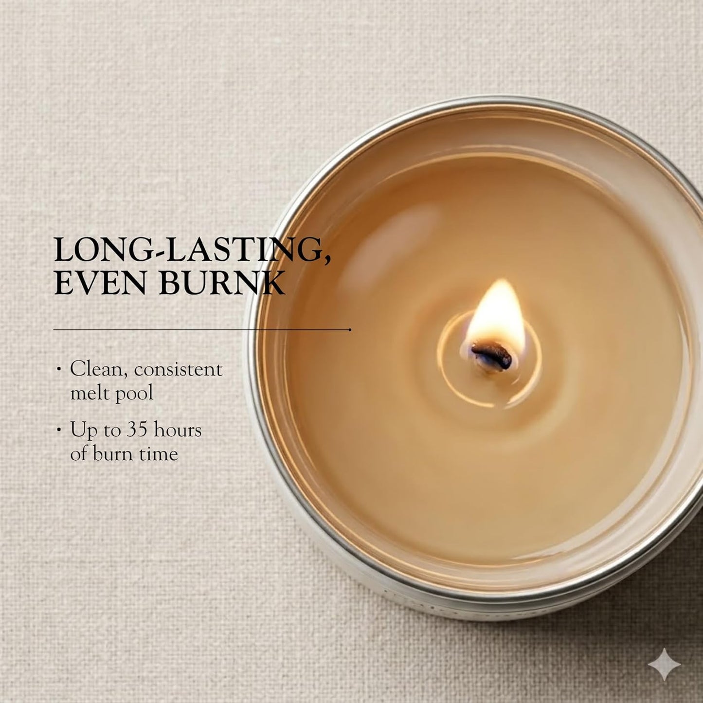 Natural Soy Wax Candle with Mantra – Clean Burn 100% Cotton Wick (No Lead or Zinc) – Phthalate-Free & Paraben-Free – Long-Lasting – Gift for Women – 6 oz (Relax, Babe Vanilla + Coconut)