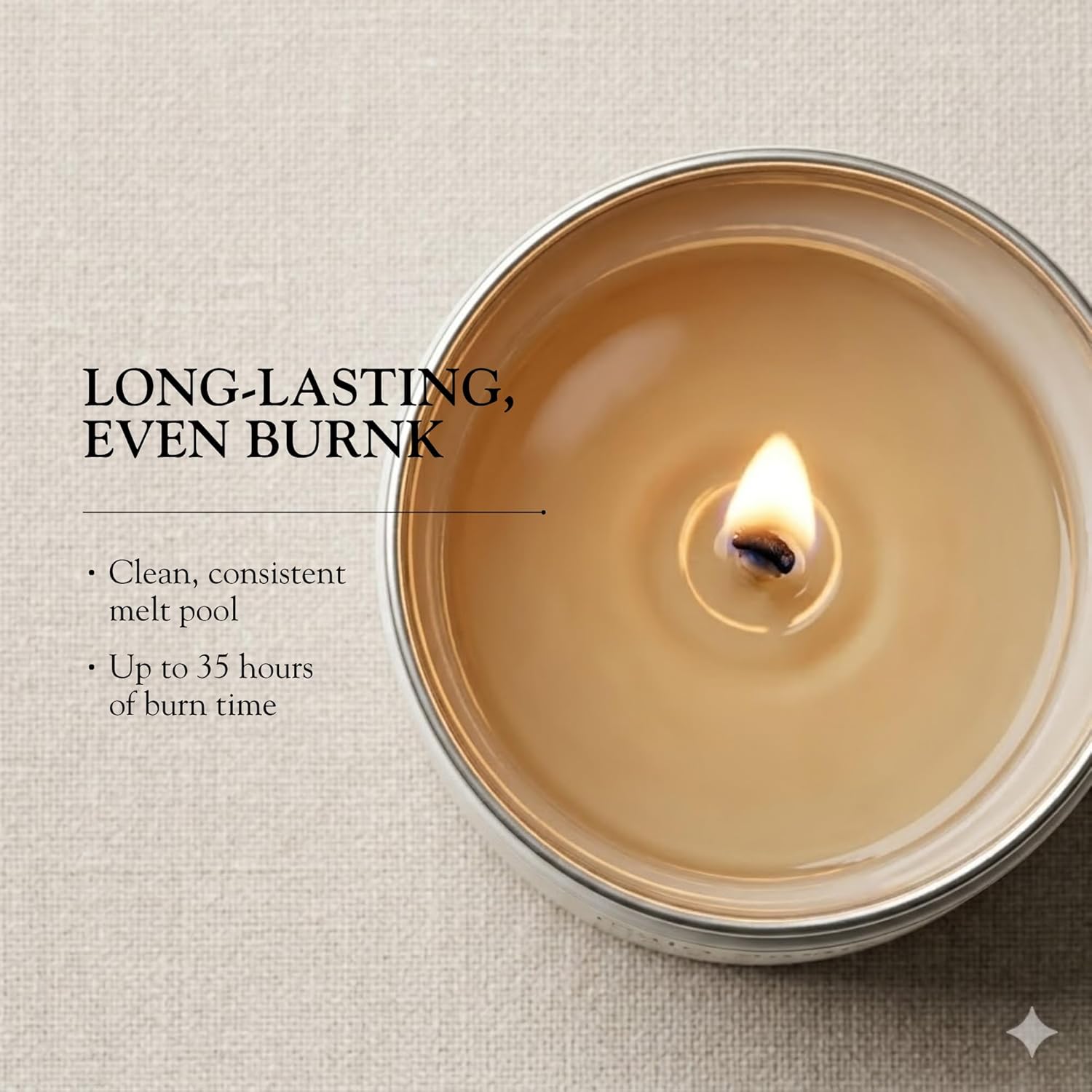Natural Soy Wax Candle with Mantra – Clean Burn 100% Cotton Wick (No Lead or Zinc) – Phthalate-Free & Paraben-Free – Long-Lasting – Gift for Women – 6 oz (Relax, Babe Vanilla + Coconut)