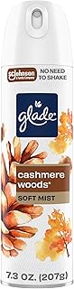 Glade Odor Fighting Soft Mist Air Freshener Room Spray, Cashmere Woods, 7.3oz., 1 count
