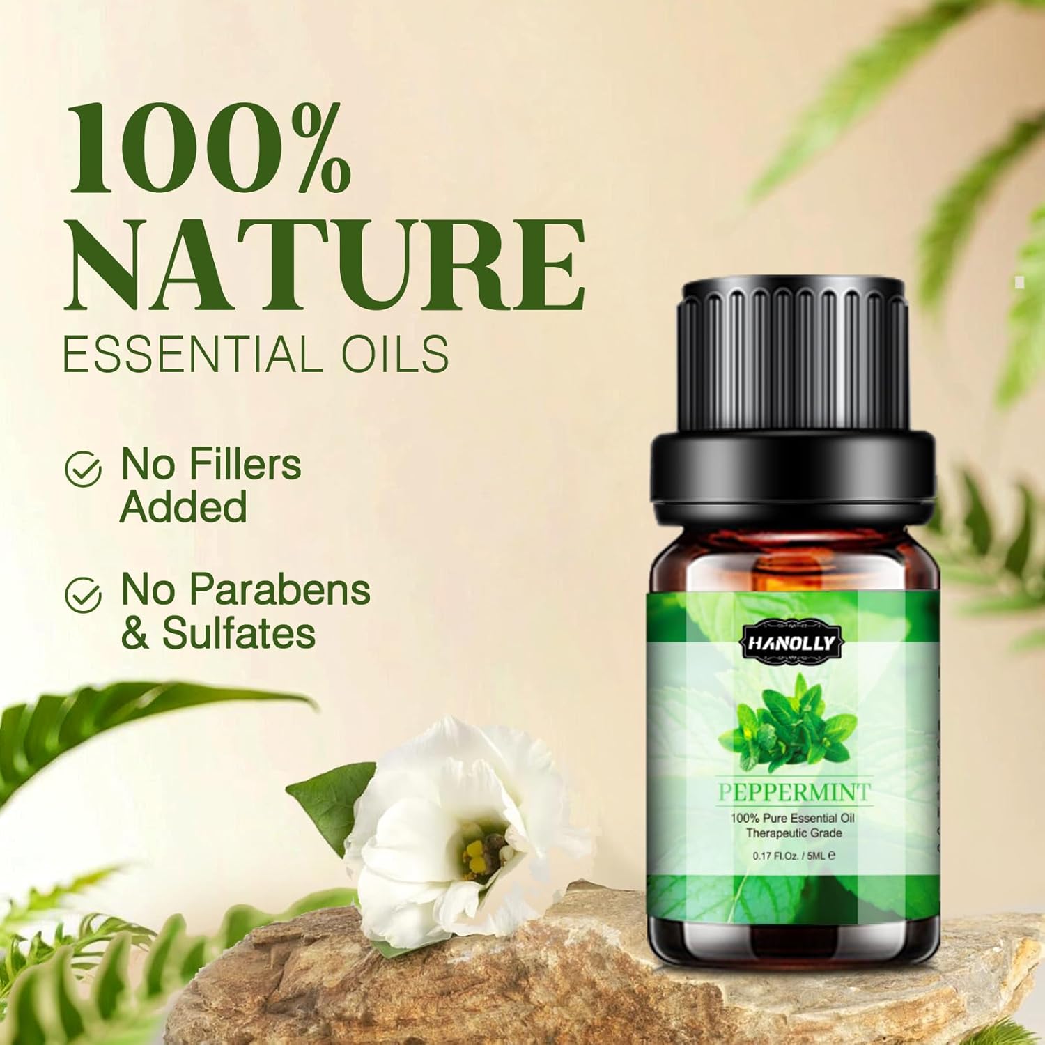 Essential Oils Set, Aromatherapy Essential Oil Kit for Diffuser, Humidifier, Massage, Skin Care (32 x 5ml) - Eucalyptus, Lavender, Tea Tree, Peppermint, Lemongrass, Frankincense, Cinnamon, Sandalwood