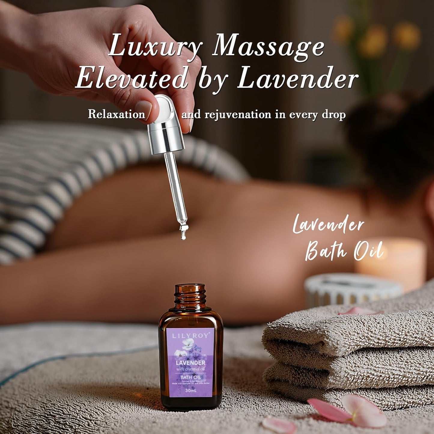 Gifts for Women, Birthday Gift - Lavender Bath and Body Gift Set, Spa Gift Basket for Women | Mothers Day Gifts for Mom, Self Care, Spa Gift for Valentines Day, Christmas Gift, All Occasion