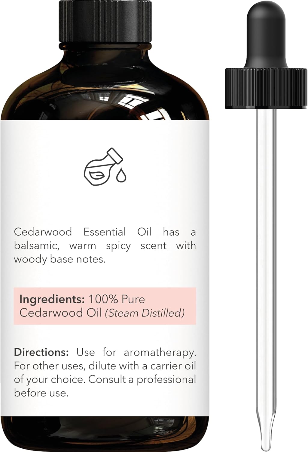 Brooklyn Botany Clove & Cedarwood Essential Oils – 4 Fl Oz (Pack of 2) – 100% Pure & Natural – Spicy & Grounding Aromatherapy Blend