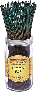 Wild Berry Incense Sticks - Fizzy Pop - Effervescent Citrus and Lemon Lime Soda Fragrance - Hand Dipped in The USA (100 Count)