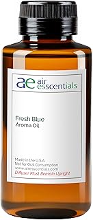 Fresh Blue Aroma Oil, Essential Oils Blend for Diffusers & Scent Machines, Mandarin, Ozone & Cardamom Blend, Aromatherapy, Cold Air Diffuser Compatible, 300 mL