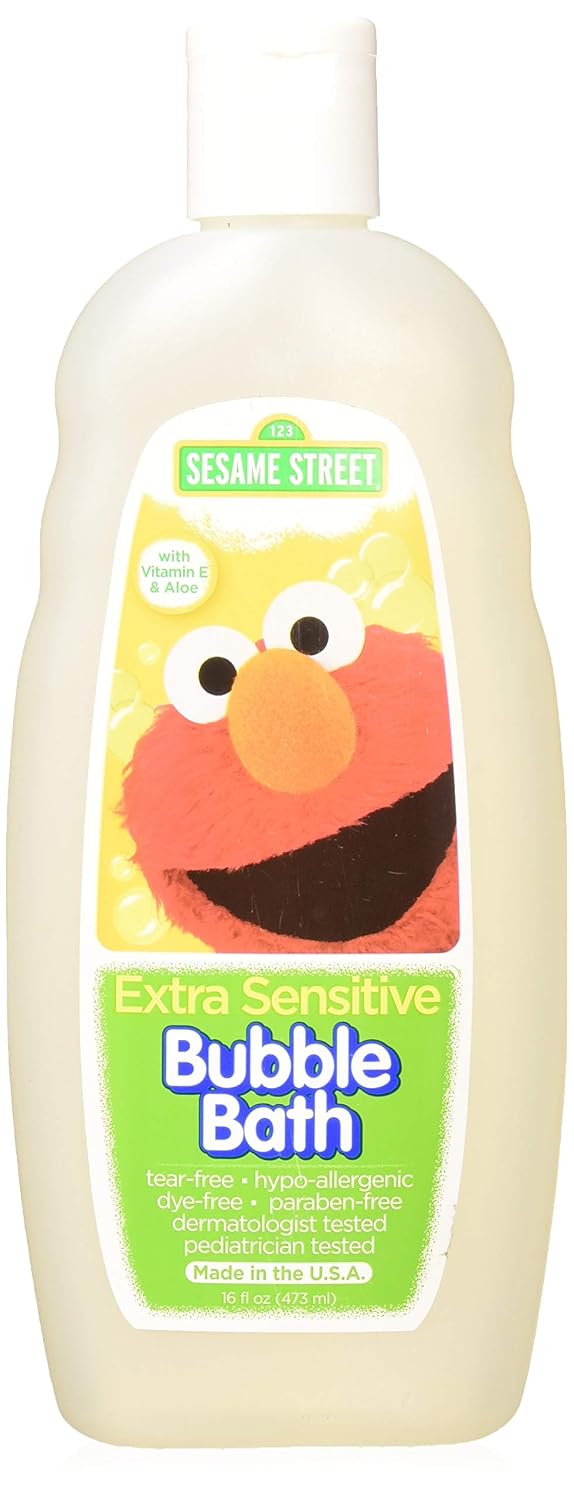 Sesame Street Bubble Bath Elmo Extra Sensitive, sweet-sesame, 16 Ounce