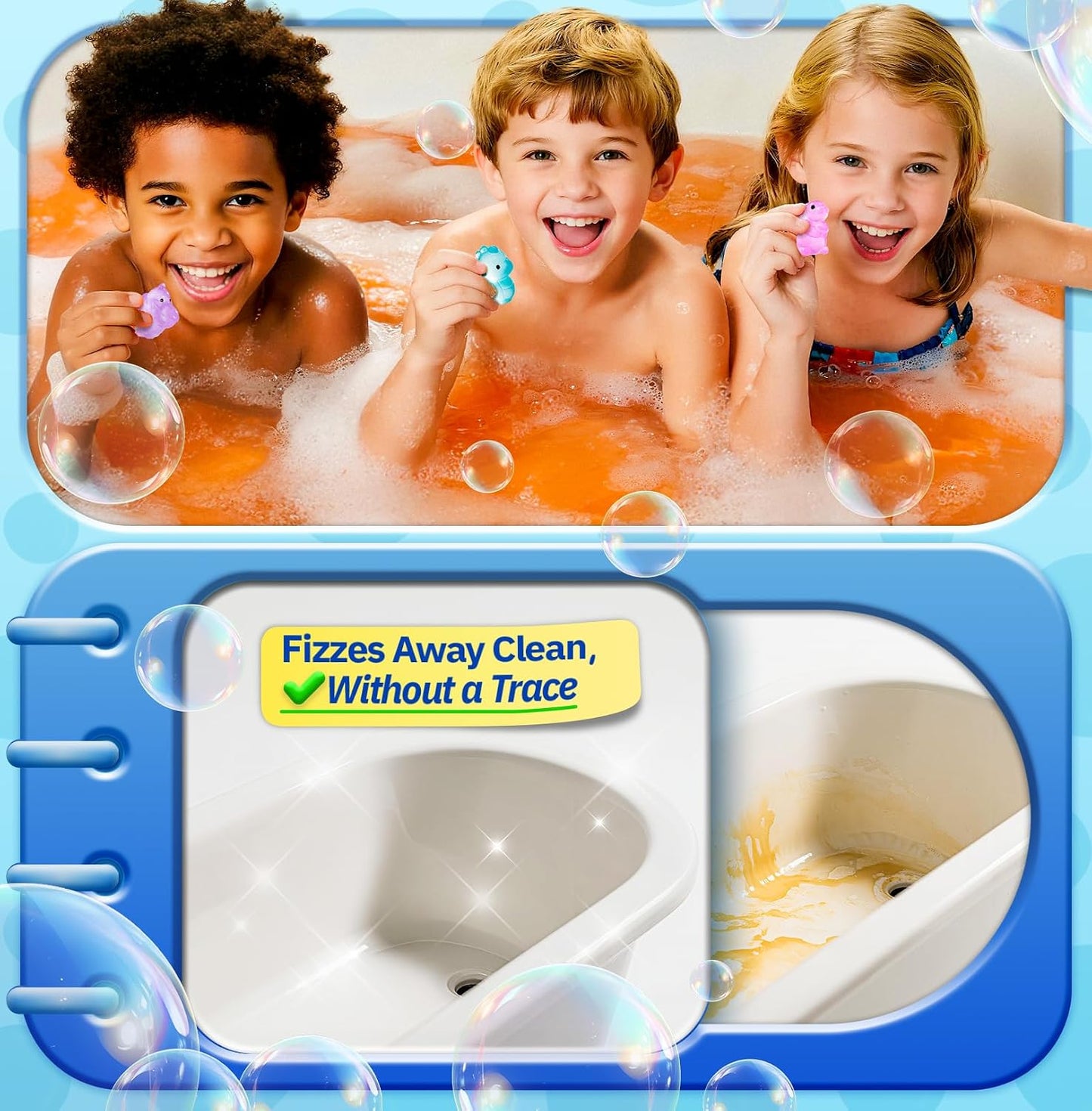 Bath Bombs for Kids with Surprise Inside, 20 Pack Handmade Bath Bomb Gift Set with Glow-in-the-Dark Toys, Fizzy Bath Balls for Fun, Great Christmas Gift or 2025 Advent Calendar for Boys & Girls