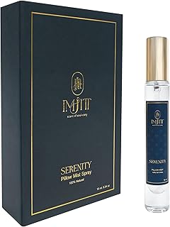 Serenity deep sleep pillow spray - 100% Natural Blend of 11 Essential Oils with Lavender & Chamomile. Calming aromatherapy pillow spray for sleeping to create a relaxing atmosphere (10ml)