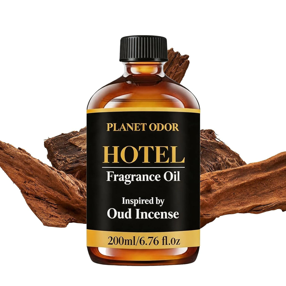 Oud & Ebony Diffuser Oil - Luxury Essential Oils for Diffuser Refill & Air Freshener Room Spray