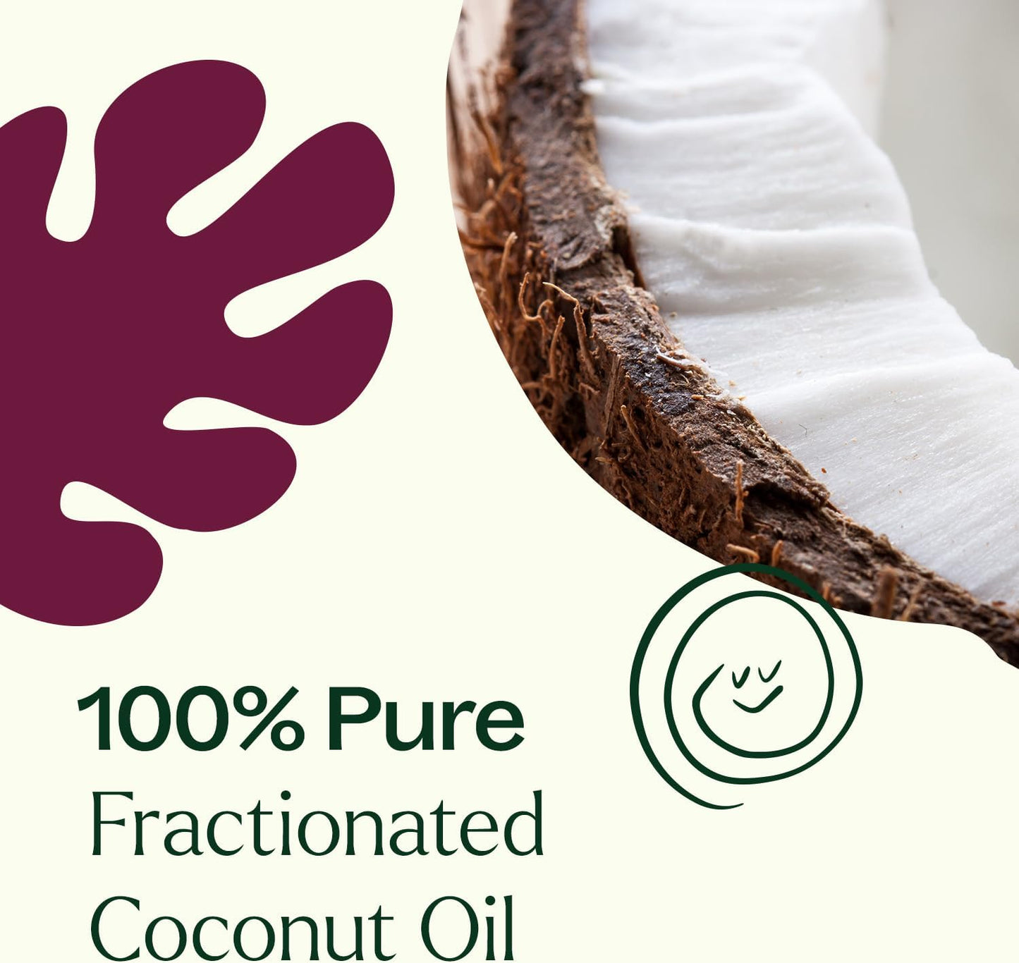 Plant Therapy Fractionated Coconut Oil for Skin, Hair, Body 100% Pure, Natural Moisturizer, Massage & Aromatherapy Liquid Carrier Oil 1 Gallon