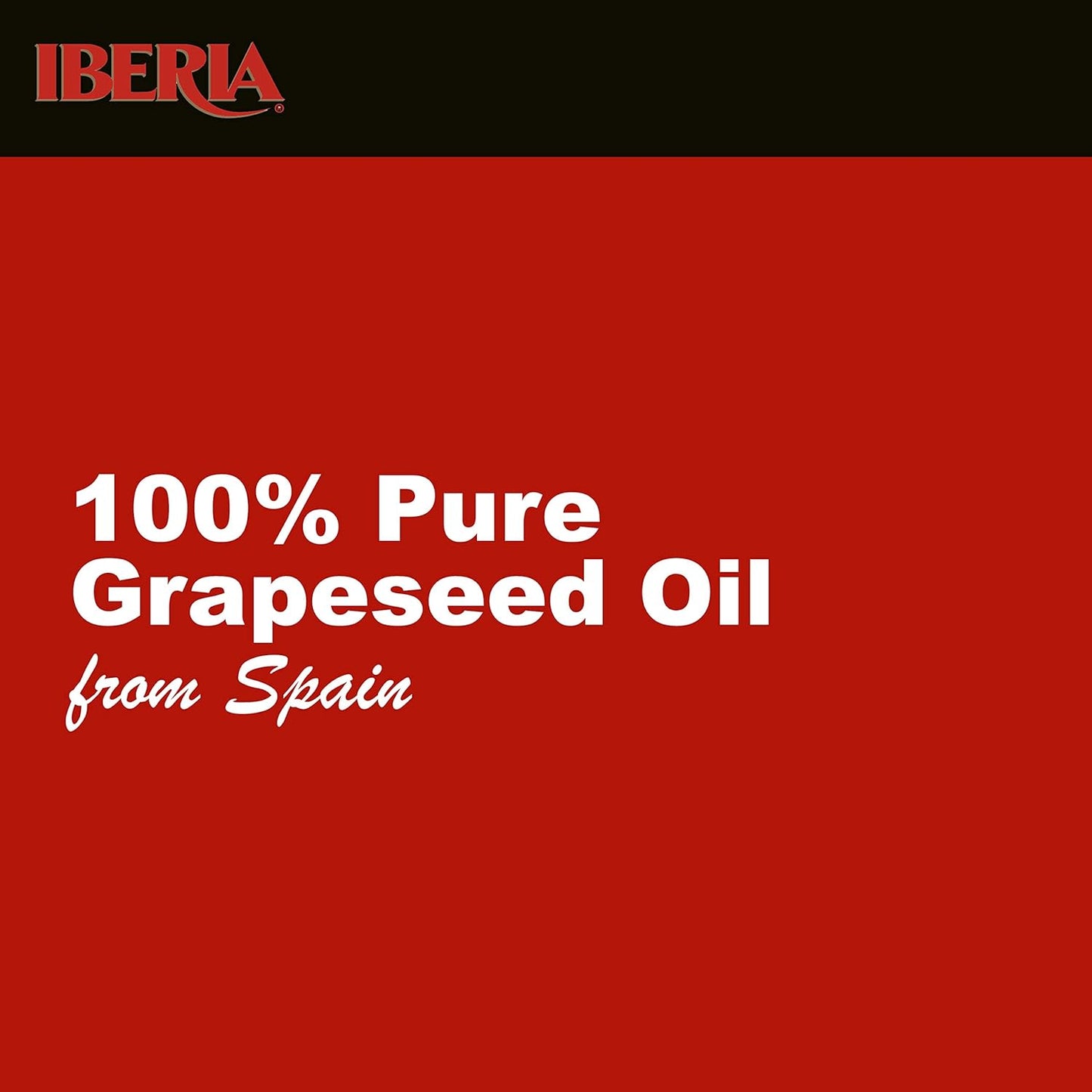 Iberia All Natural Grapeseed Oil, 34 fl. oz.