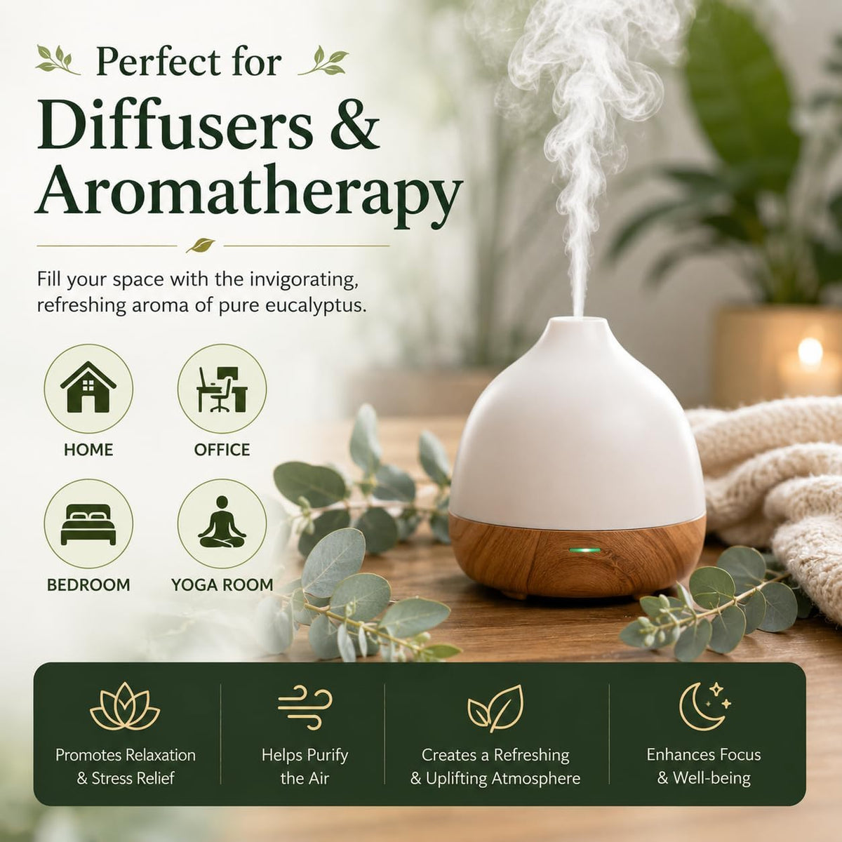 GreenHealth Eucalyptus Essential Oil