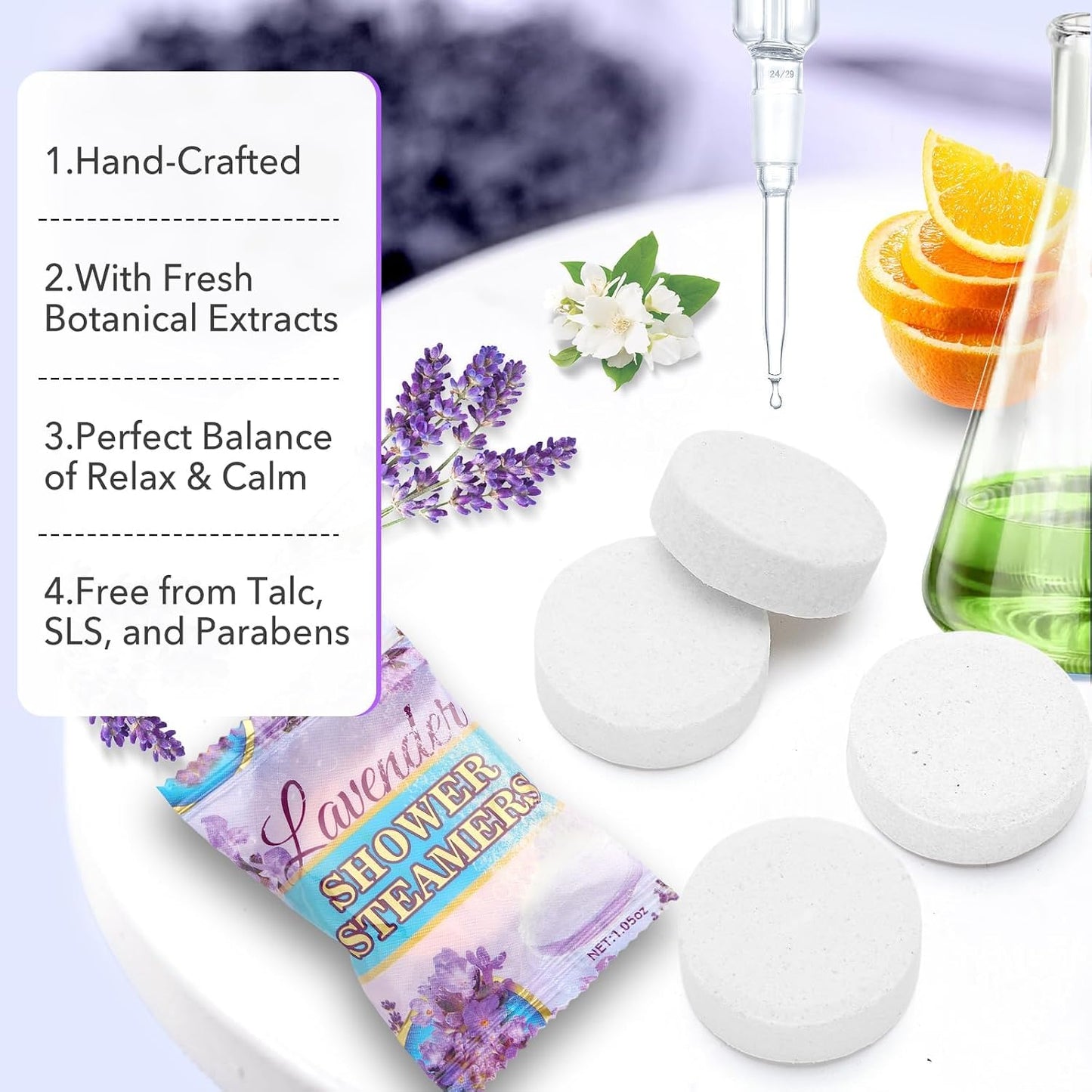 Shower Steamers Aromatherapy - 8 Pack Gifts for Women Shower Bombs Tablets,Self Care Relaxation Home SPA