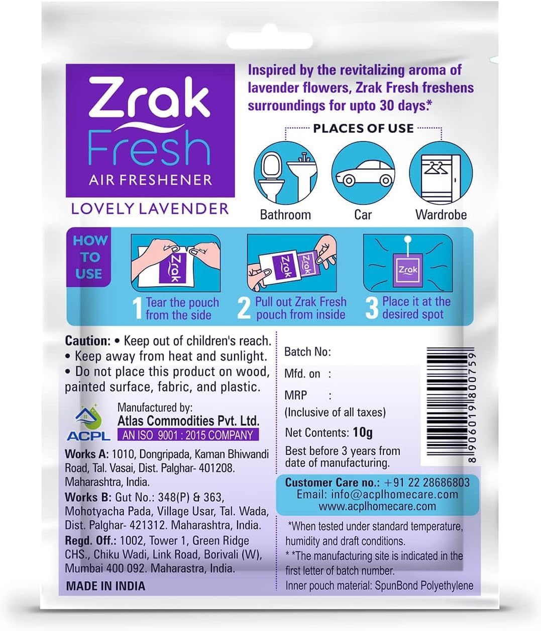 Air Freshener| Hanging Scented Sachets| for Home |Car |Shoe Cabinet | Gym Bags |Drawer | Wardrobe Closet | Fragrance scents – Lovely Lavender Scents Closet Scented Freshener 12 Packs