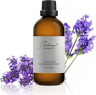 JCLOUD Lavender Essential Oil | Hotel Scent 100% Pure and Natural Aromatherapy Oil for Diffusers, Humidifiers, and Scent Machines | 100ml