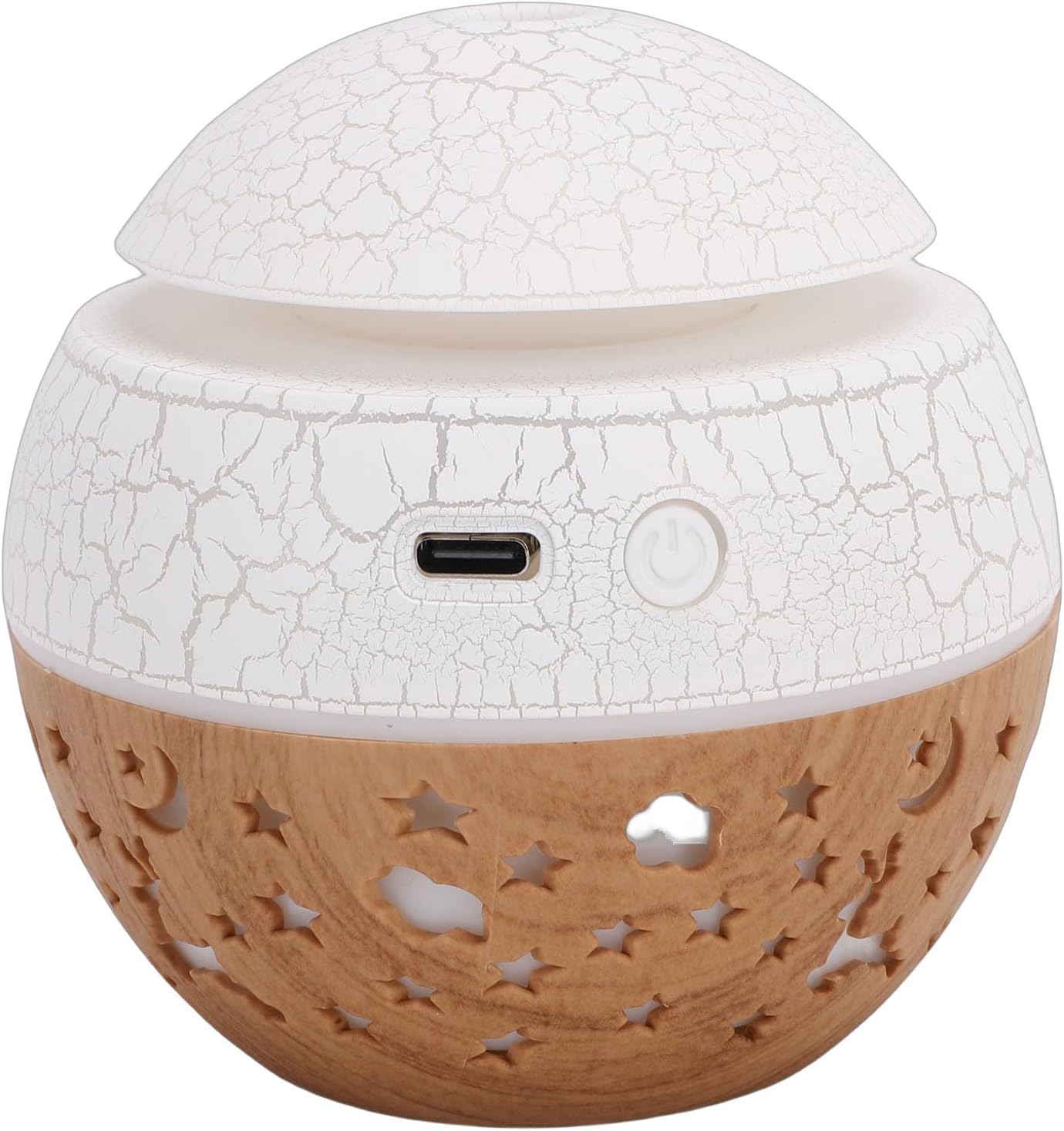 ZJchao Portable Essential Oil Diffuser Mini Humidifier Aromatherapy Diffuser with 7 Color LED Lights Auto Shut Off for Home Office Car Travel Bedroom