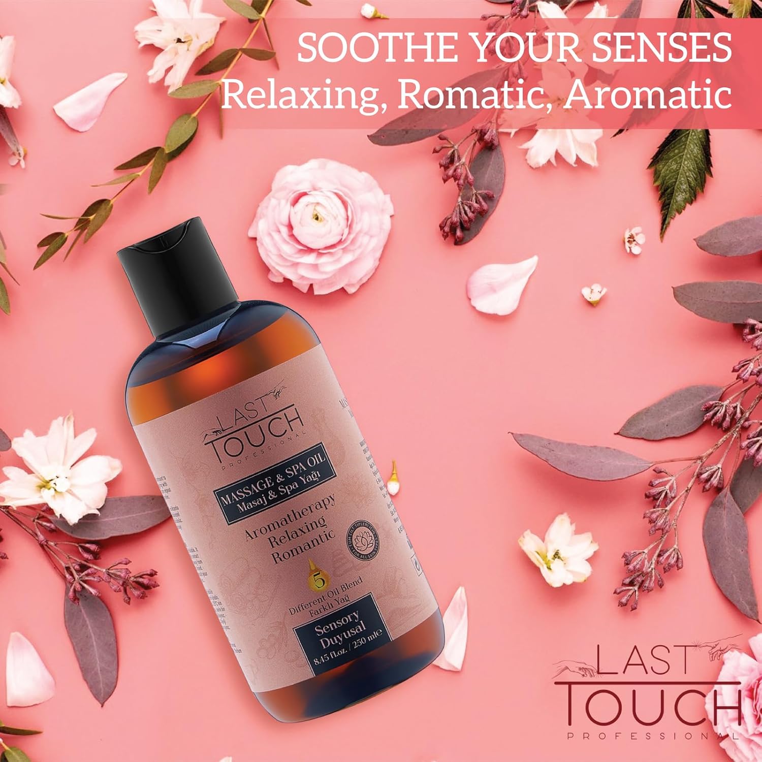 Sensual Massage Oil for Couples Sexual - Massage Oils for Date Night - Massage Oil for Massage Therapy - Aromatherapy Oil for Intimate Moments (Sensory)
